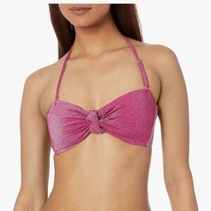 BCBGeneration Shimmering Berrie Bikini Top size XL